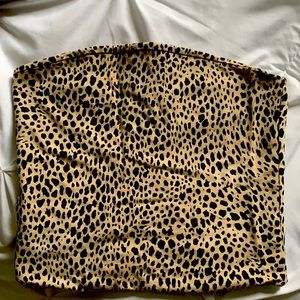 Brandy Melville Leopard Tube Top